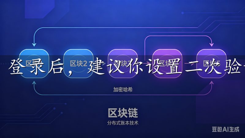 登录后，建议你设置二次验证，增强账户的安全性。